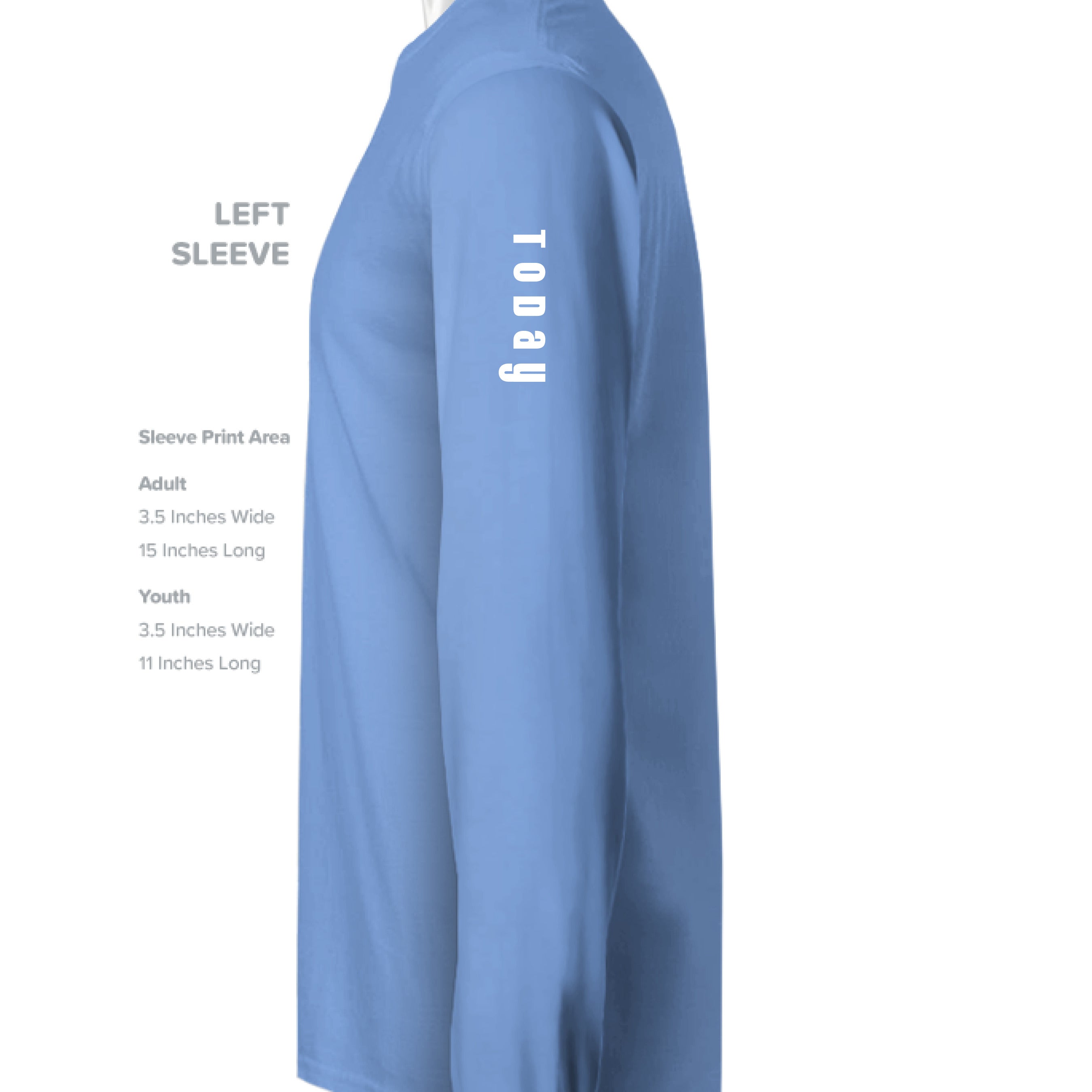 Carolina Blue - SLEEVE_LEFT
