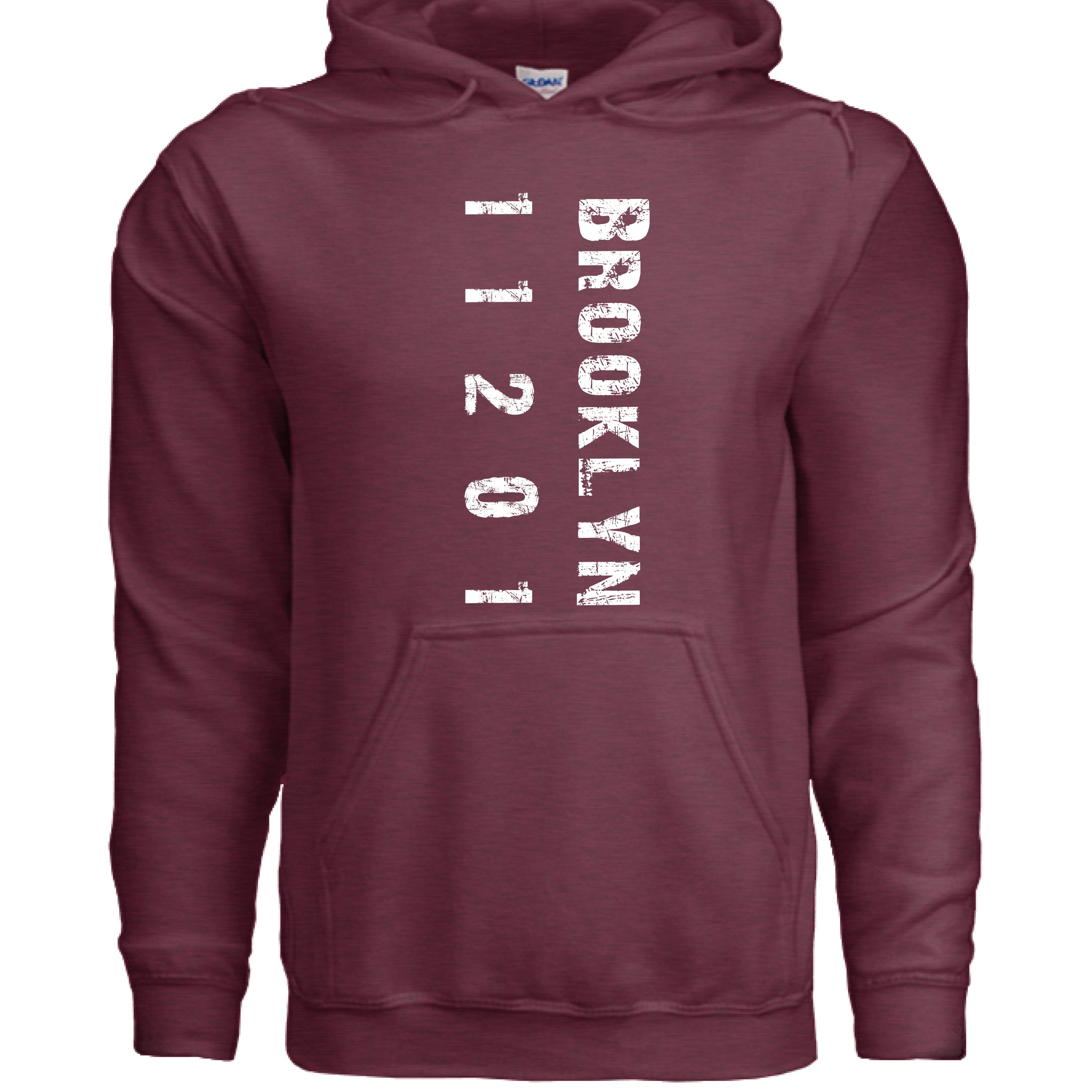 Heather Sport Dark Maroon - FRONT